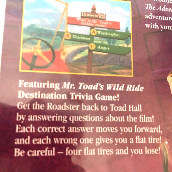 DVD The Adventures of Ichabod & Mr Toad Disney Gold - Picture 8 of 8